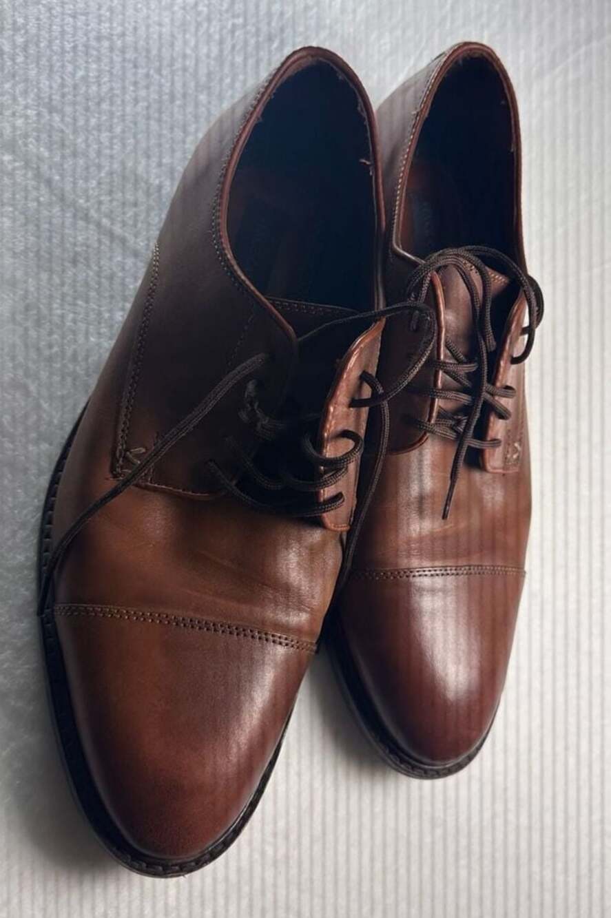 Vince Camuto Cap-Toe Oxford Leather Dress Shoes